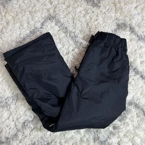 Kids Black Joggers snow